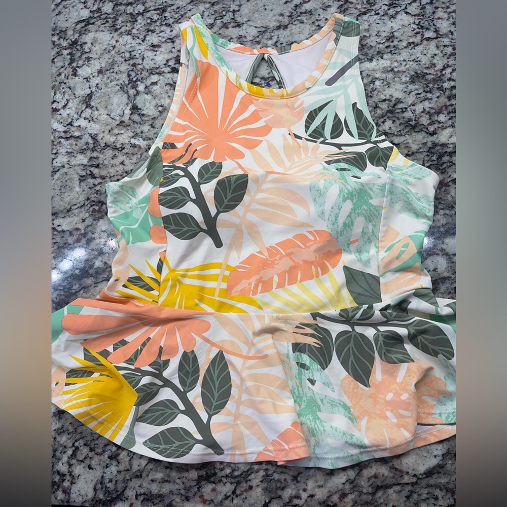 Matilda Jane Tropical Floral tank kinini Multicolor